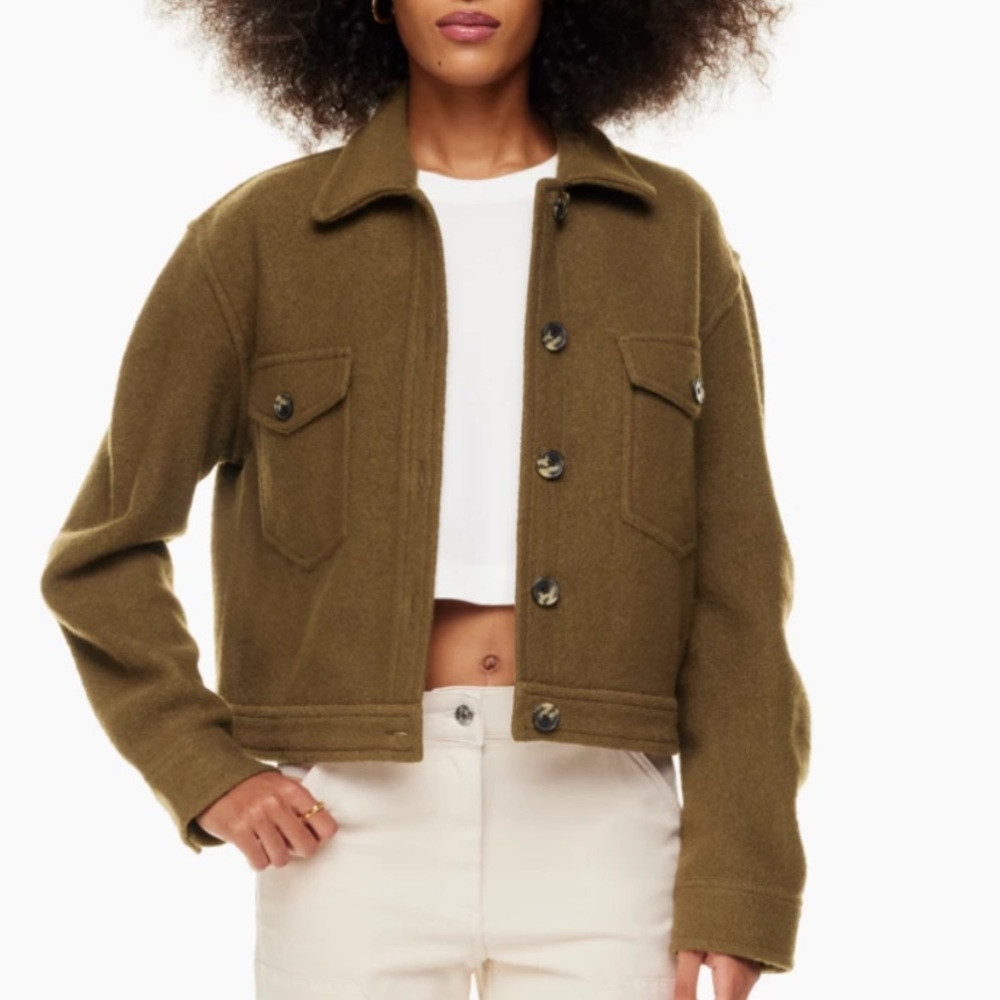 Aritzia Wilfred Free Autumn Shirt Jacket
